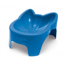 18453 - COMEDOURO PLASTICO GATO 100 ML AZUL