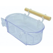 21101 - BEBED OVAL GRANDE C/GANCHO +POLEIRO C/12