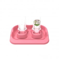 21178 - KIT BEB.E COM.FLEX GOURM. ECO 650ML ROSA