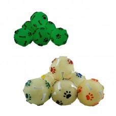 16808 - BOLA PATA/OSSO MINI FLUOR 60MM UNID