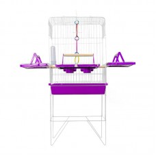 22780 - VIVEIRO CONFORT TRIPLEX SLIM BRAN+LILAS