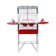 22777 - VIVEIRO CONFORT TRIPLEX SLIM BLACK/VERM