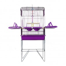 22775 - VIVEIRO CONFORT TRIPLEX SLIM BLACK/LILAS