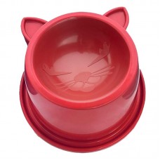 22669 - COMEDOURO ANATOMICO GATO LUXO VERM 250ML