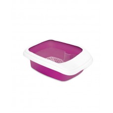 21683 - BANDEJA FURBA C/BORDA ROSA