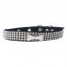 COLEIRA P/CACHORRO STRASS N.4 PRETO