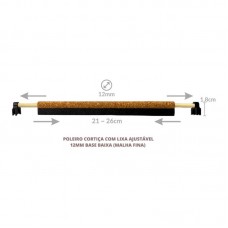 22698 - POLEIRO CORTICA C/LIXA AJUST. 12 MM M.L.