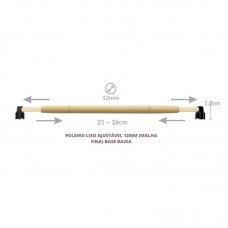 22694 - POLEIRO LISO AJUSTAVEL 12MM M.L