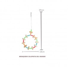 22622 - BRINQ.ESCADA CALOPSITA SOL GRANDE