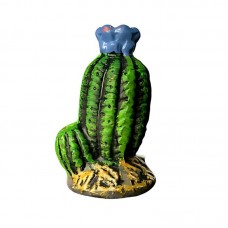 22076 - CACTO COM FLOR DECORADO