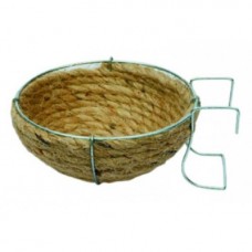 10822 - NINHO DE CORDA SISAL CANARIO C/10