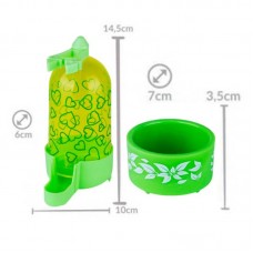 22631 - KIT BEBED.E COMED.CALOPSITA N.3 VERDE