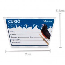 14120 - PLACA DE IDENTIFICACAO CURIO C/6