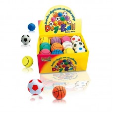 11155 - BRINQUEDO BOLA DOG BALL C/ 24 BOLA MISTA