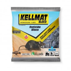 12145 - KELLMAT BLOCO PARAFINADO (RATICIDA) 1KG
