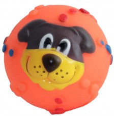 15197 - MORDEDOR BOLA CARA CACHORRO 7CM