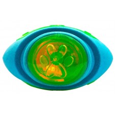 16877 - BOLA DE FUT. AMER. C/LUZ CORES VARIADAS