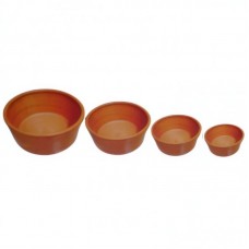 16071 - TIGELA DE CERAMICA PASSARO JOGO 0 AO 4