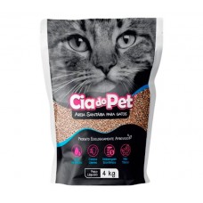 19191 - AREIA SANITARIA P/GATO 5X4KG CIA DO PET