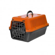 21765 - CAIXA TRANSPORTE P/CÃES Nº02 LARANJA