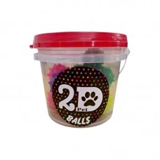 22480 - BRINQ.BOLA 55 CRAVO NEON C/12 BALDE