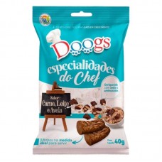 20808 - BIF.DOOGS ESP.CHEF.CAO CARNE/LEITE 40G