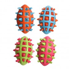 22708 - BRINQUEDO MORDEDOR BOLA OVAL SPIKE