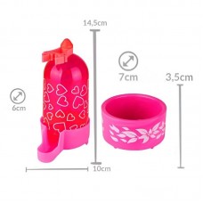 22633 - KIT BEBED.E COMED.CALOPSITA N.3 ROSA