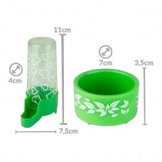 22628 - KIT BEBED.E COMED.CALOPSITA N.2 VERDE