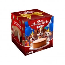 23231 - BOLO DE ANIVERSARIO 80GR.