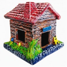 14186 - CASA HAMSTER DECORADA