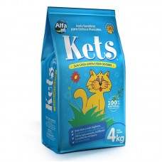 11262 - AREIA SANITARIA PARA GATOS KETS 5X4KG